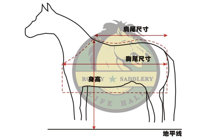 cavassion 訓練馬衣 馬衣 馬術用品 洛奇馬具 8216057 藏青色l(6.3-6.