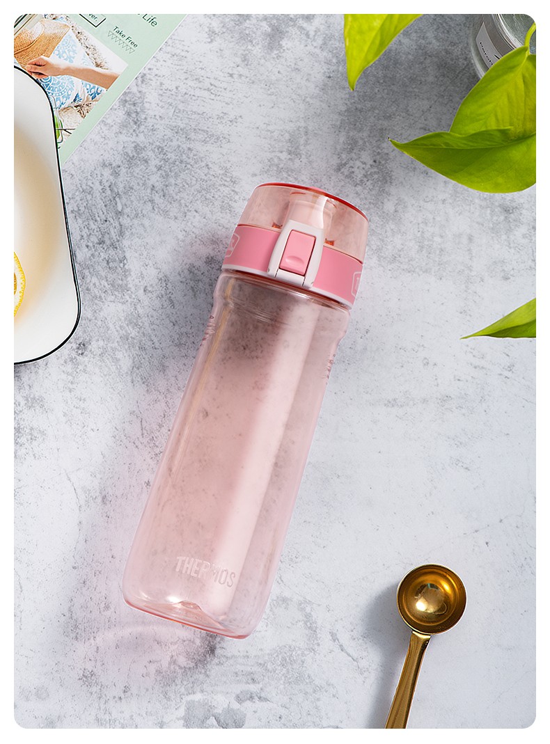 膳魔师thermos塑料夏日运动杯便携水杯tritan水杯随手杯700ml天空蓝