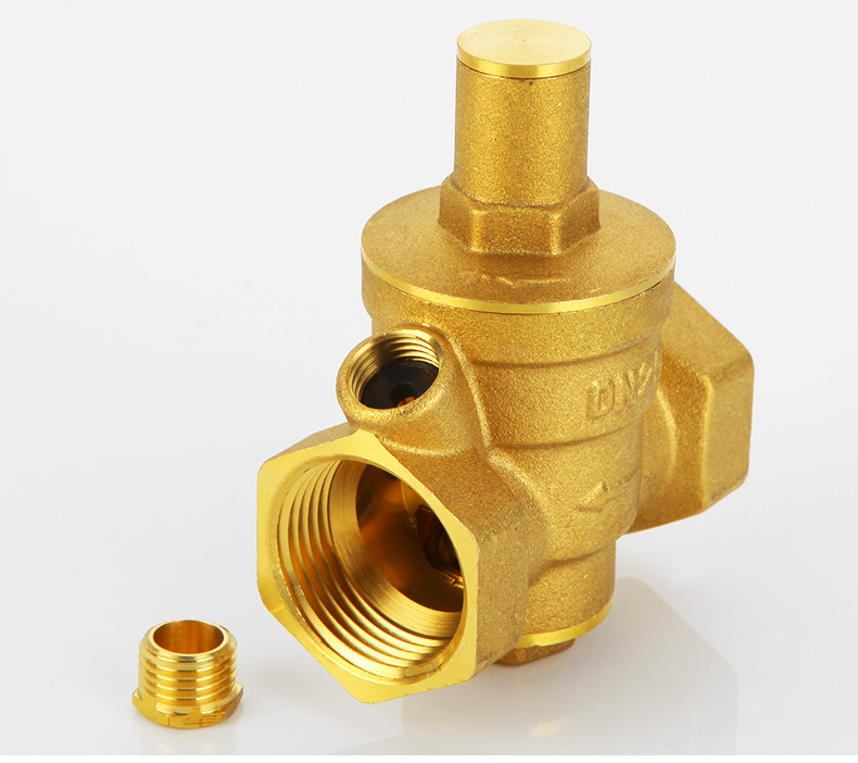 特路全铜加厚自来水减压阀家用4分6分1寸12寸15寸2寸热净水器内外丝