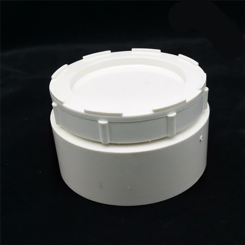 排水管管帽pvc清扫口堵头管堵管帽pvc排水管下水管堵头5075内堵头50内