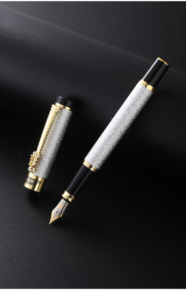 英雄钢笔6006美工笔弯尖成人练字书法笔中小学生专用签名签字硬笔男