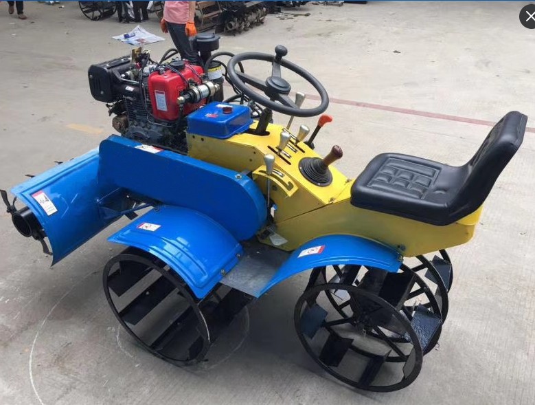 水田旋耕机乘坐式骑乘式大型打田机耕田机水旱两用旱田水稻田犁田15