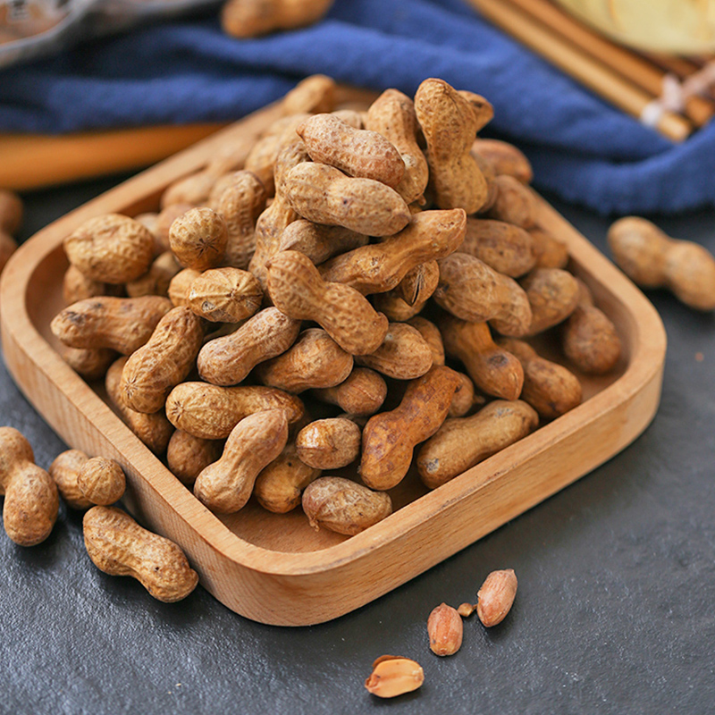 红糖石头花生休闲下酒菜办公室追剧带壳农家坚果果干美味小零食尝鲜价