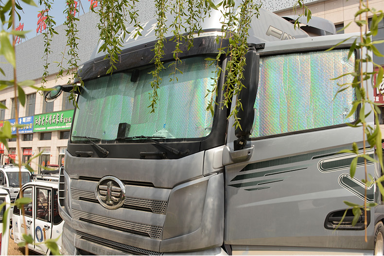 一汽解放货车jh6遮阳板防晒帘隔热板侧窗遮阳挡前档车内太阳挡宽体j6p