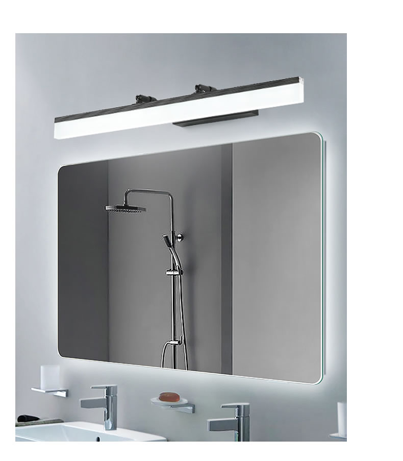 arrow箭牌照明镜前灯卫生间镜柜灯具浴室化妆灯led镜前灯简约现代白色