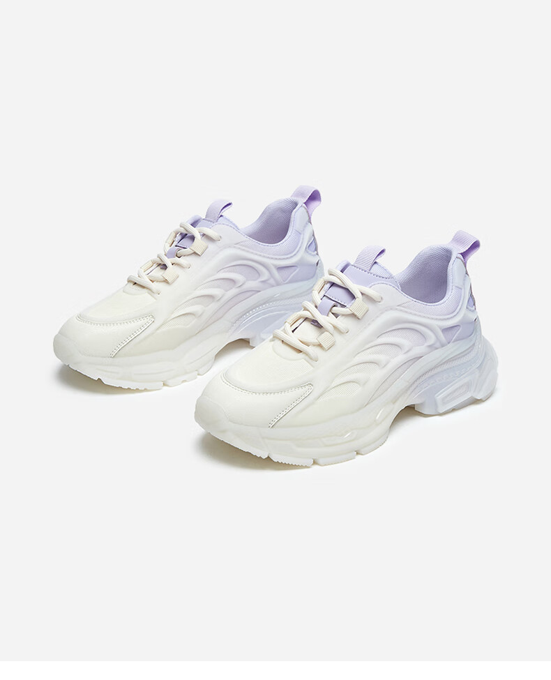 热风老爹鞋女2022年春季新款商场同款时尚渐变色松糕厚