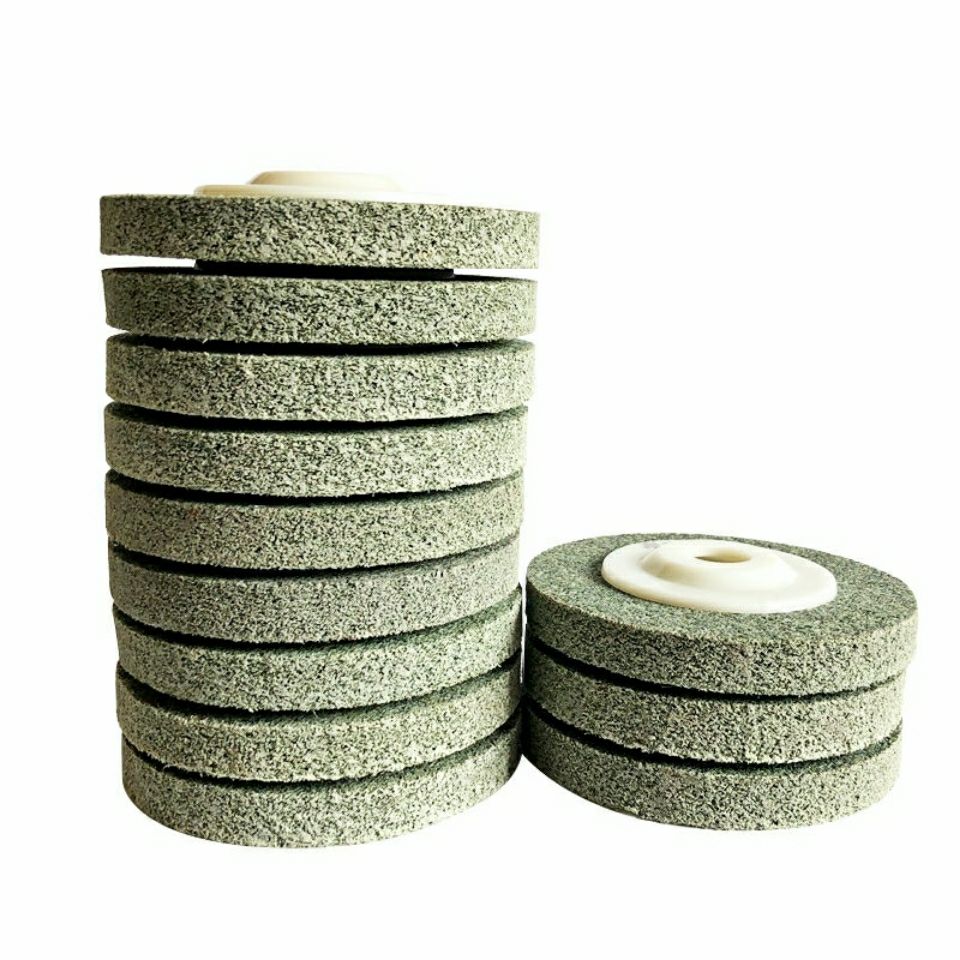 石材抛光片大理石磨光片海绵抛光轮干抛片石材抛光磨片尼龙抛光轮60号