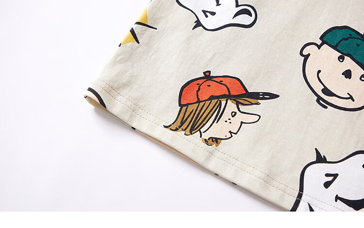 Duoduo Boys' Homewear Spring and Autumn Pure Cotton Skin-friendly Pajama Set 2026 New Children's Cartoon Printed Two-piece Set 19