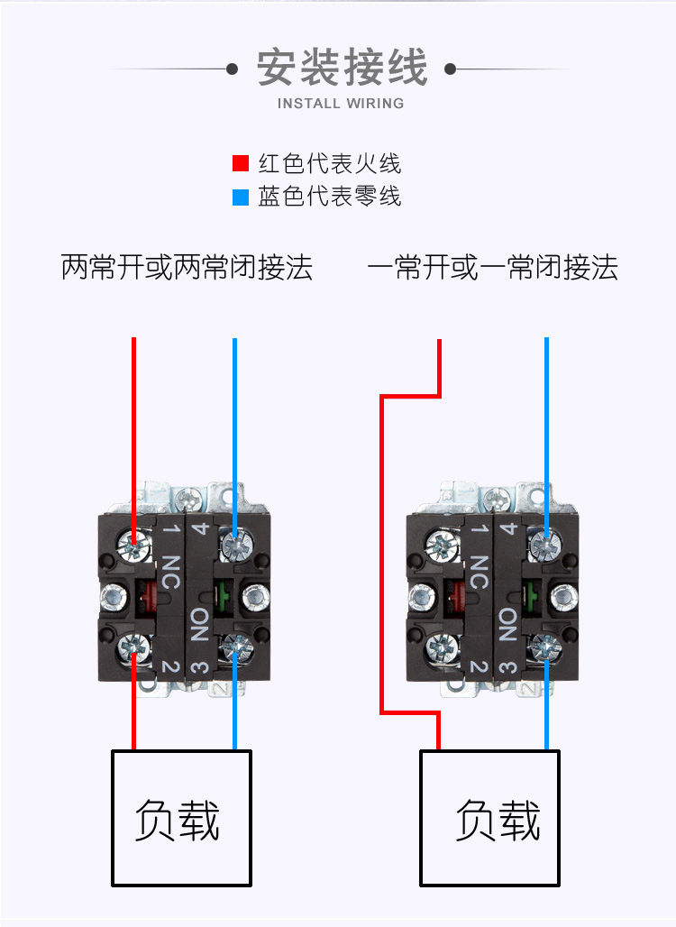 【keolea】 xb2按鈕開關電源啟動停止自復位點動圓形平頭符號開關22mm