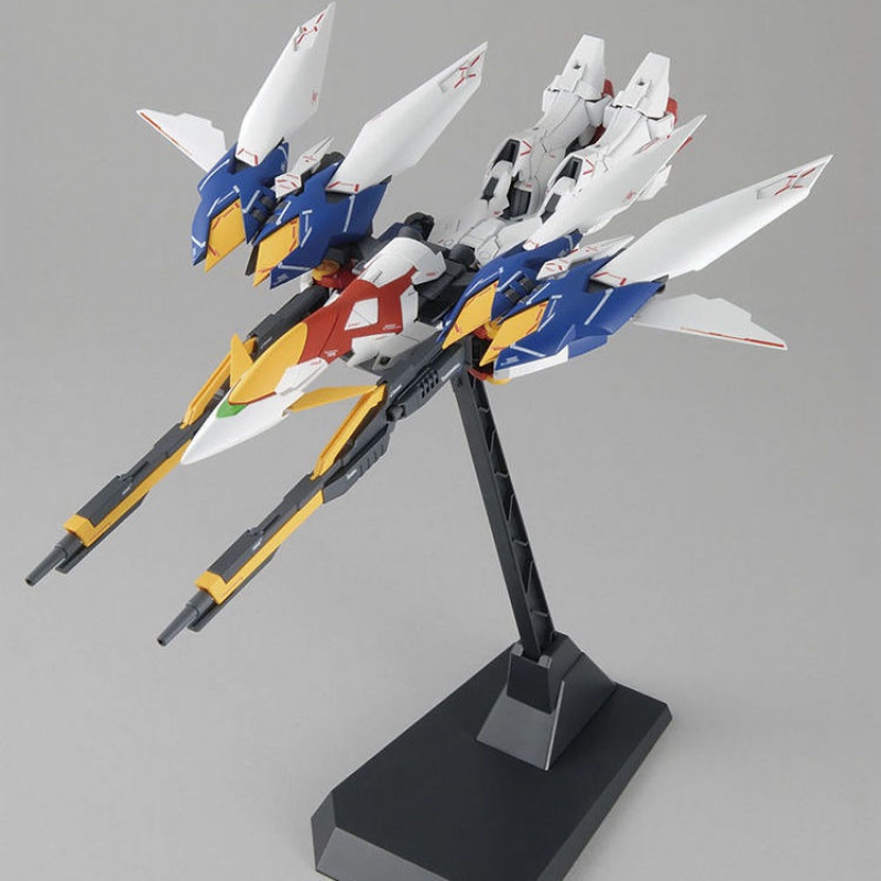 大班mg 1/100飞翼 原型机 可变形飞机 拼装模型机器人玩具 男孩礼物
