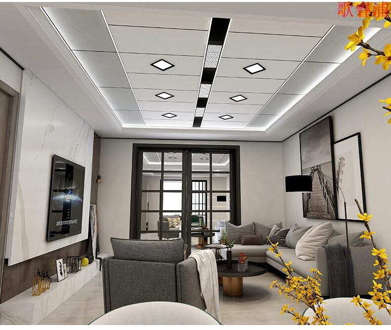 嘉普纳 友邦450900集成吊顶大板铝扣厨房卫生间铝扣板阳台天花板蜂窝