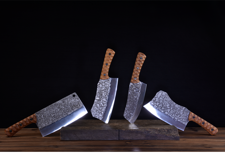 东宫坊 龙泉菜刀 锋利厨房刀具 传统手工锻打菜刀单刀 不锈钢耐用厨刀