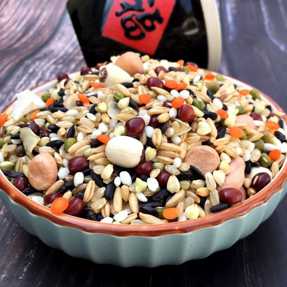 莲子百合八宝粥1斤5斤五谷杂粮营养早餐粥腊八粥粗粮糙米精装原料