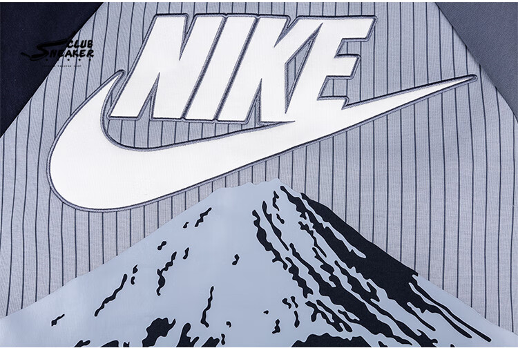 耐克nikesportswear城市版上海东京伦敦洛杉矶限定多色拼接男长袖卫衣