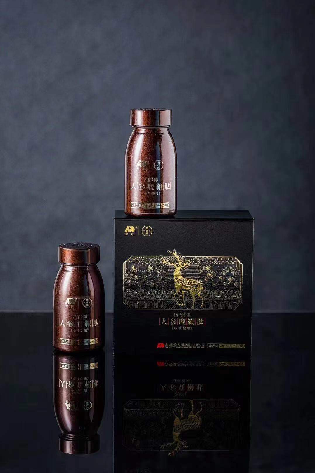 吉林优能佳人参鹿鞭肽男用葵元堂鹿鞭片膏鹿茸滋补男士保健品.