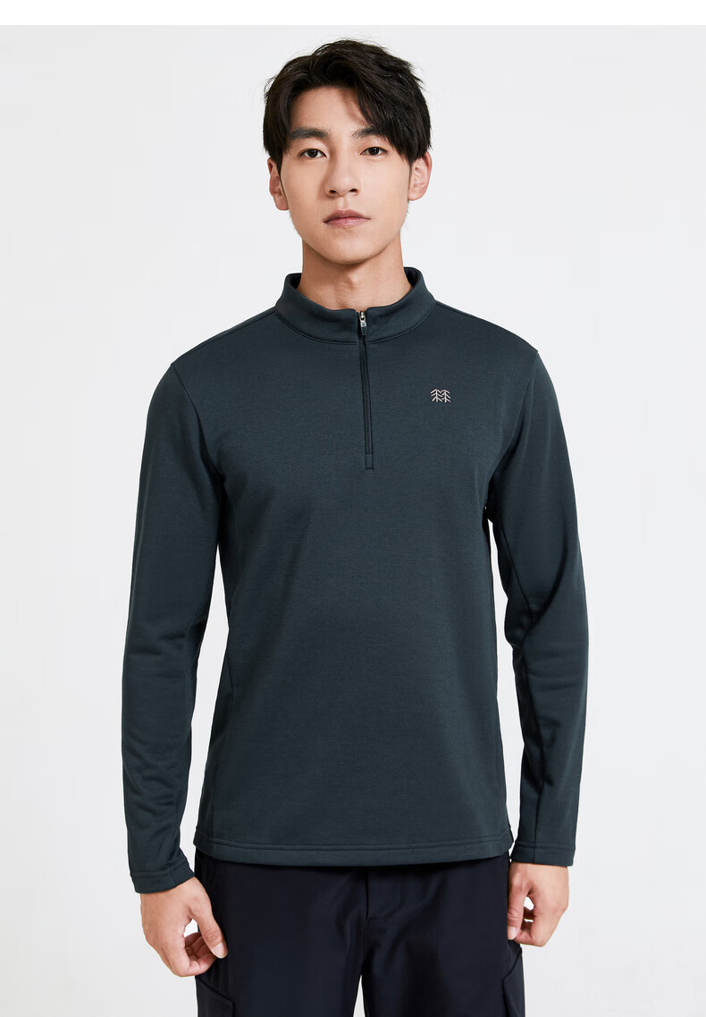 【预售】kolon sport 可隆长袖 男子冬季户外内里拉绒保暖轻柔弹力