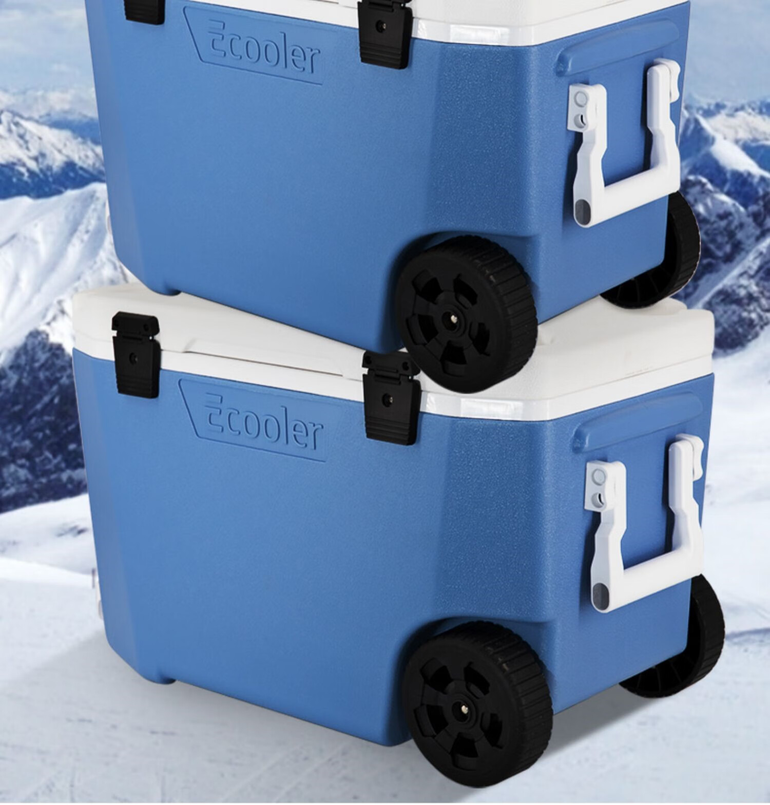 海钓箱保温箱江流鱼海钓箱45/65/100/120l升带轮超大容量活鱼运输冷藏