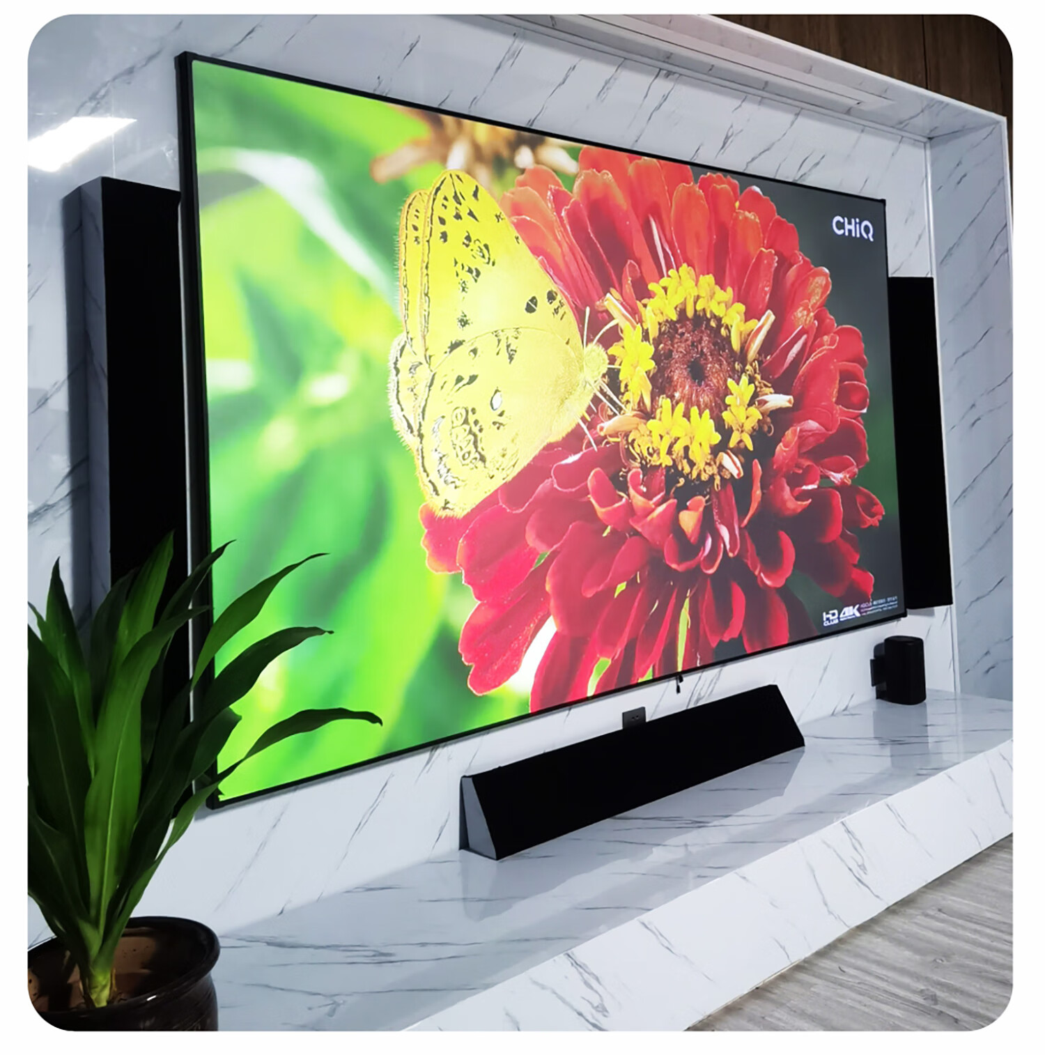 120吋家用办公投影仪4k壁挂屏幕布高清160寸vccg抗光幕布169其它材质