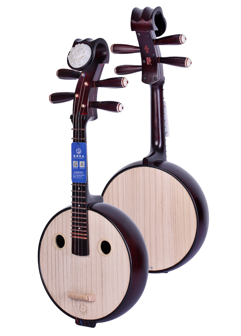 星海8501硬木骨花小阮乐器小阮民族乐器初学用琴