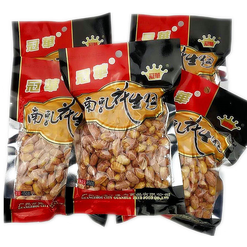 冠华南乳花生仁冠华花生无壳花生米下酒菜花生米广东特产 南乳花生150
