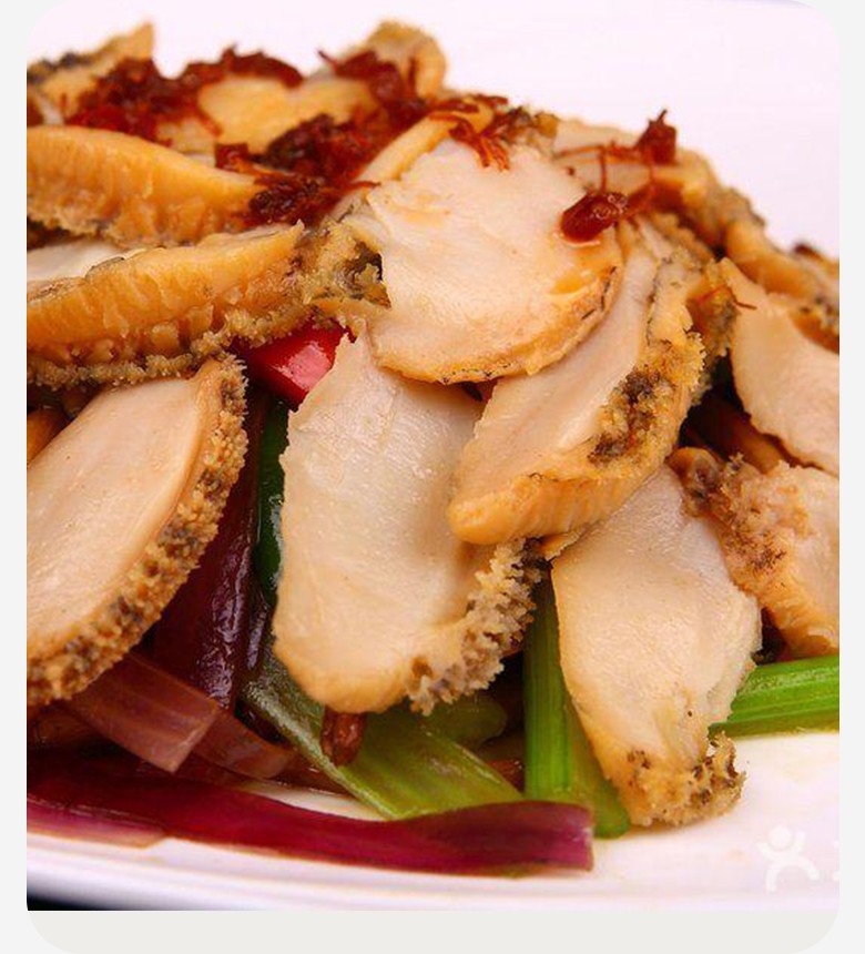 贝类泳丰鲜生海鲜水产加热即食鲍螺片净重250g黄金螺片一盒体验装250g