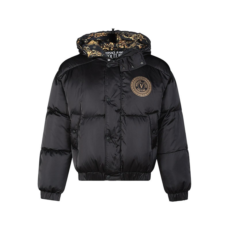 包邮范思哲versace jeans couture 男士短款鸭绒羽绒服71gau400 25186