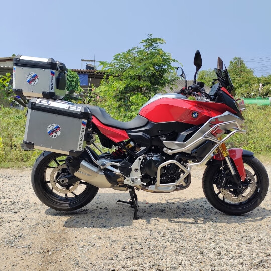 22-23年款宝马f900xr三箱尾箱边箱不锈钢护杠全车改装配件无损安装 40