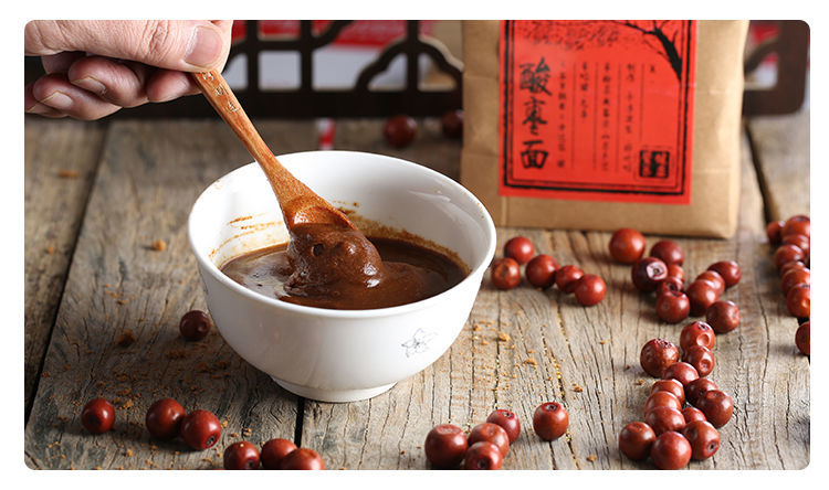 伟博新酸枣面酸枣粉含炒酸枣仁粉熟无添加山西特产酸磨糕山西特产嘉万