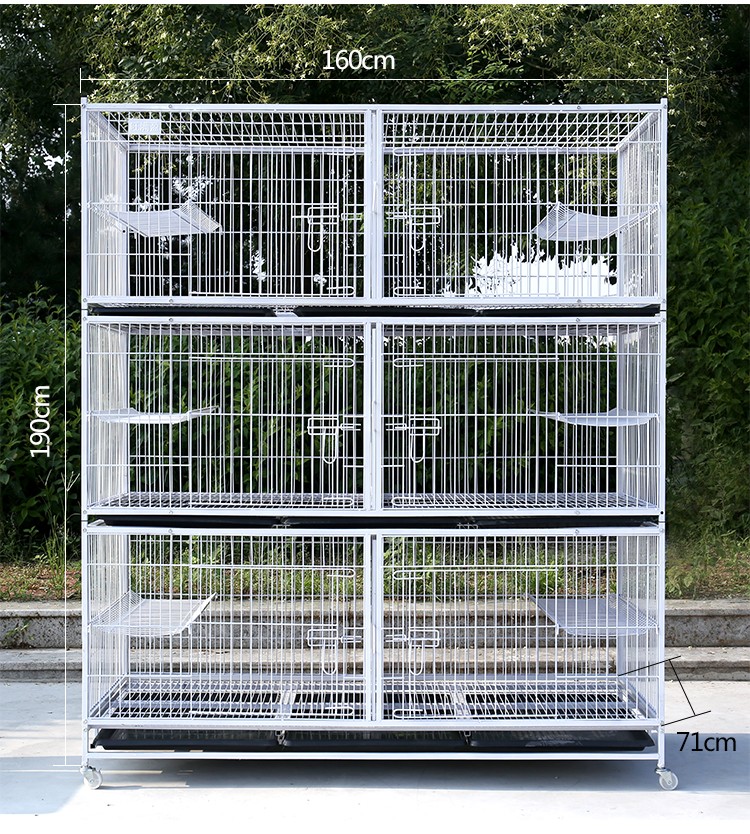 三层繁殖笼 大型多层猫笼狗笼 宠物笼繁殖笼子 鸽子笼兔子笼 福建