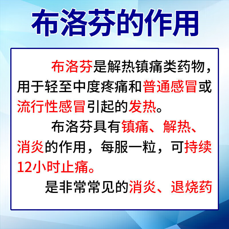 5，海王 佈洛芬片 12片 緩解輕至中度疼痛如頭痛、關節痛、偏頭痛、牙痛、肌肉痛、神經痛、痛經 3盒