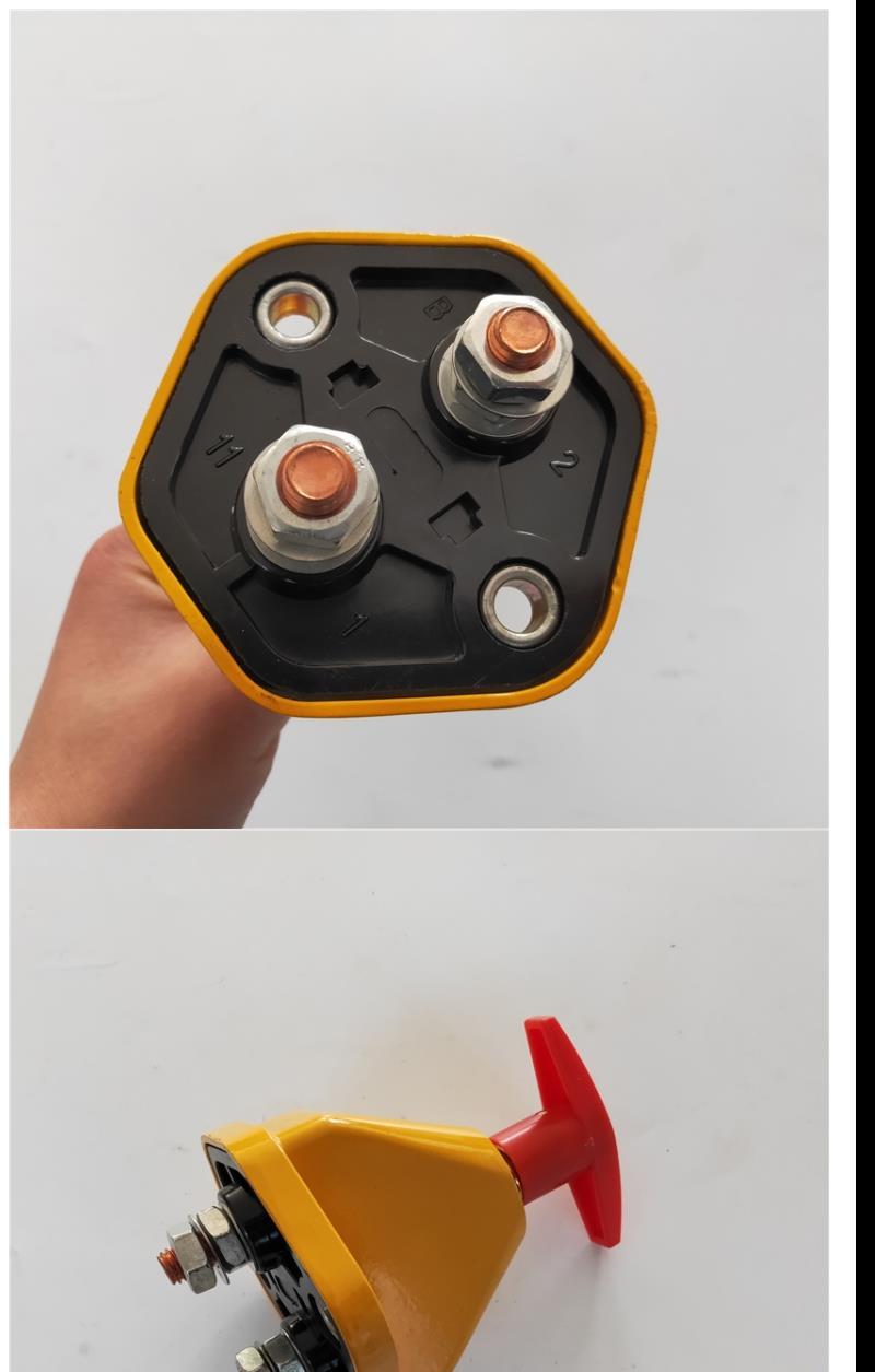 12v汽车货车农用车断电闸刀24v重汽大半挂电瓶电源总开关手拧纯铜