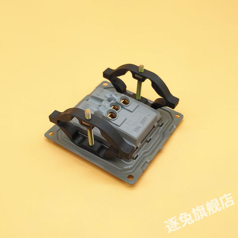 好货上新86型暗盒绝缘菱形修复器开关插座底盒小耳朵补救修复电线盒86