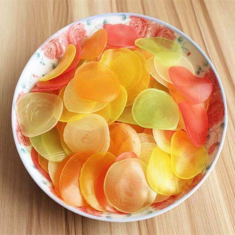 虾片自己炸鲜虾片彩色虾片大连特产膨化食品鲜鲜鲜 彩色 150g【图片