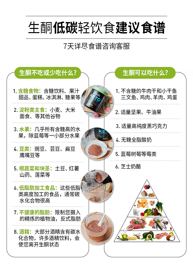orgain断糖生酮饮食代餐粉mct油简版生酮防弹咖啡生酮饮食新潮流