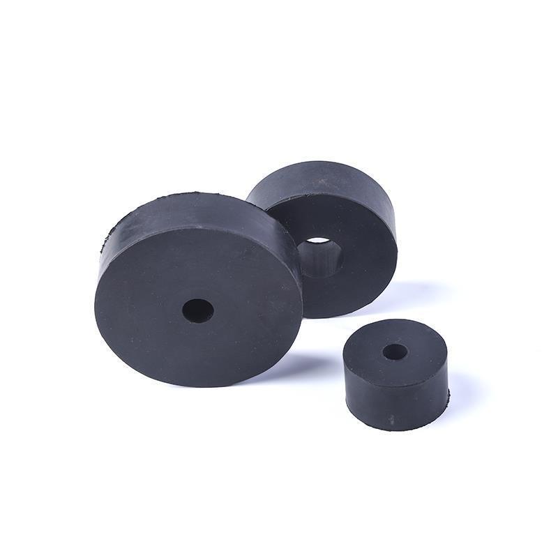 高弹缓冲块橡胶减震垫圆形空调风机冲床防震橡胶垫工业机械防震垫