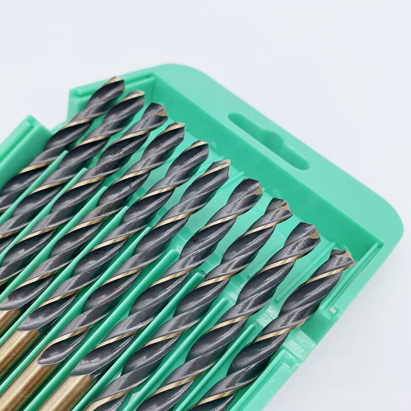 定制高速钢直柄麻花钻不锈钢金属钻头手电钻单头打孔工具2810只