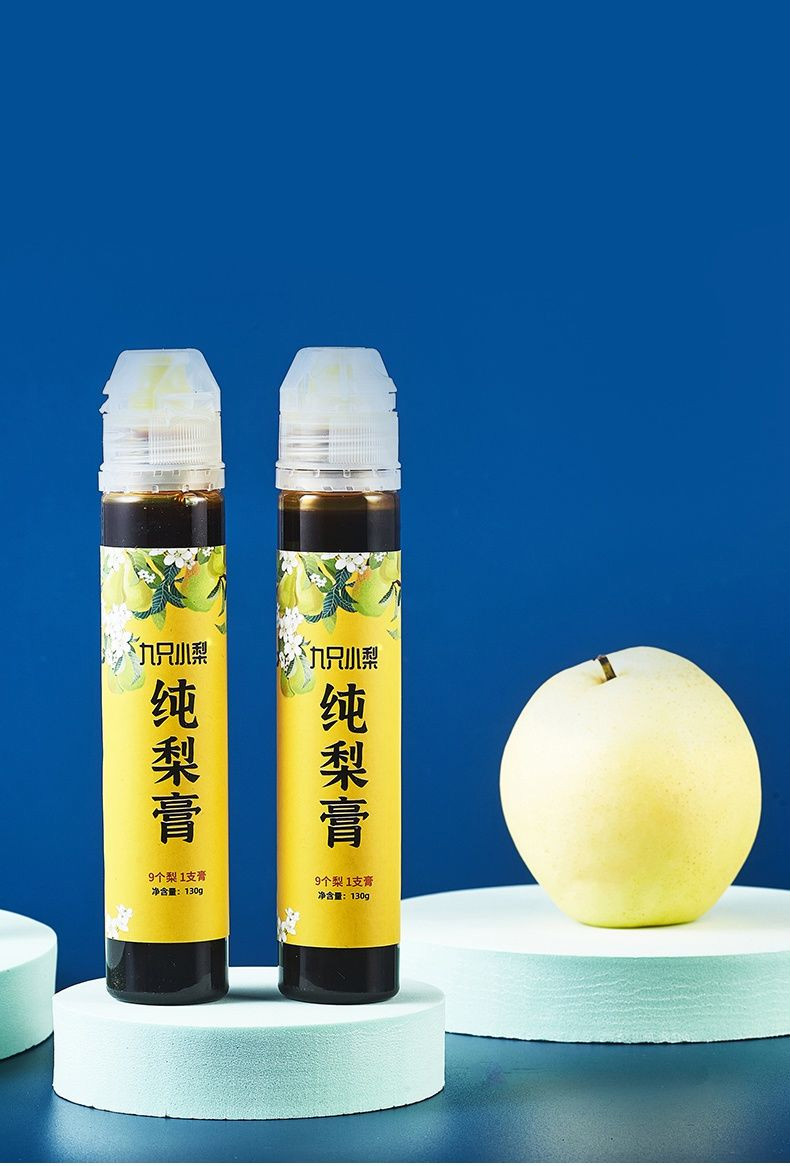 九只小梨梨膏 九只小梨纯梨膏130g 3瓶