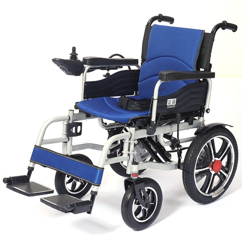 6015jd健康6015电动轮椅铝合金轮毂折叠轻便智能全自动老人