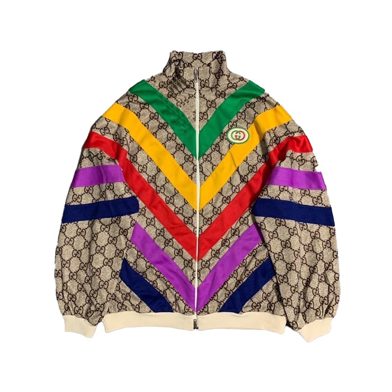 gucci古驰女士夹克现货拼色s
