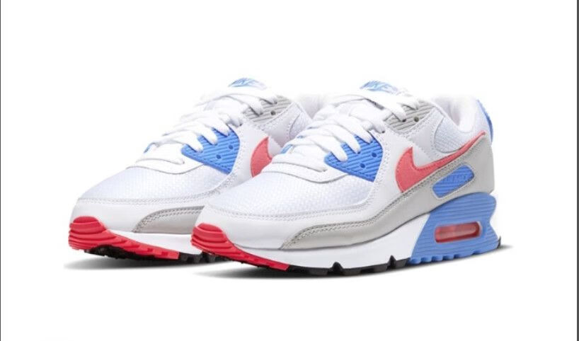 airmax90气垫增高鞋缓震电玩网面男女鞋透气情侣鞋休闲运动跑步鞋won