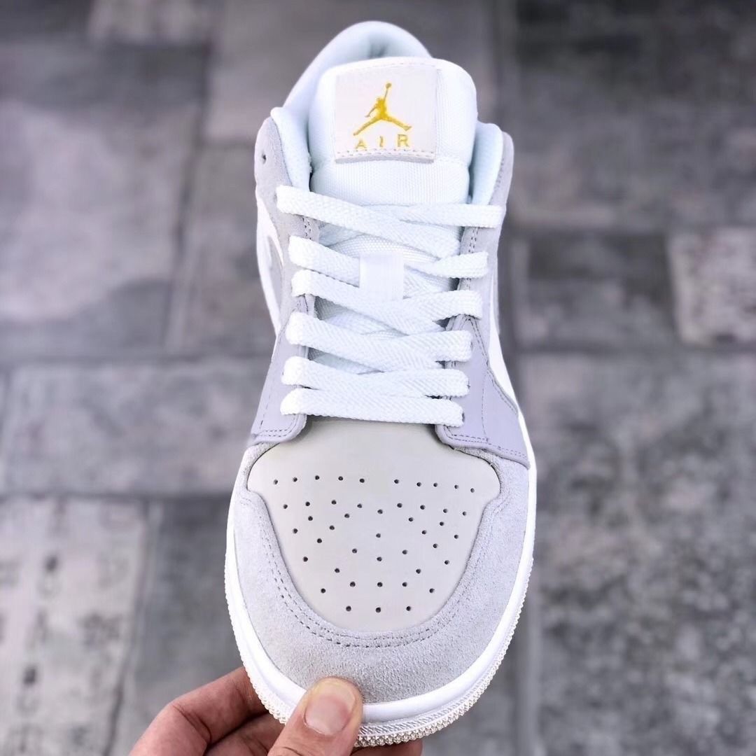 low paris小巴黎浅灰校园韩版百搭男女学生低帮板鞋 aj小巴黎 35.