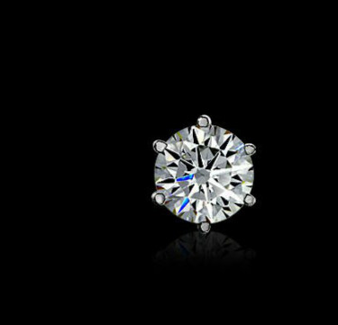 罗志祥同款耳钉男 韩国潮人学生简约日韩单只925银钻石耳饰七夕情人节