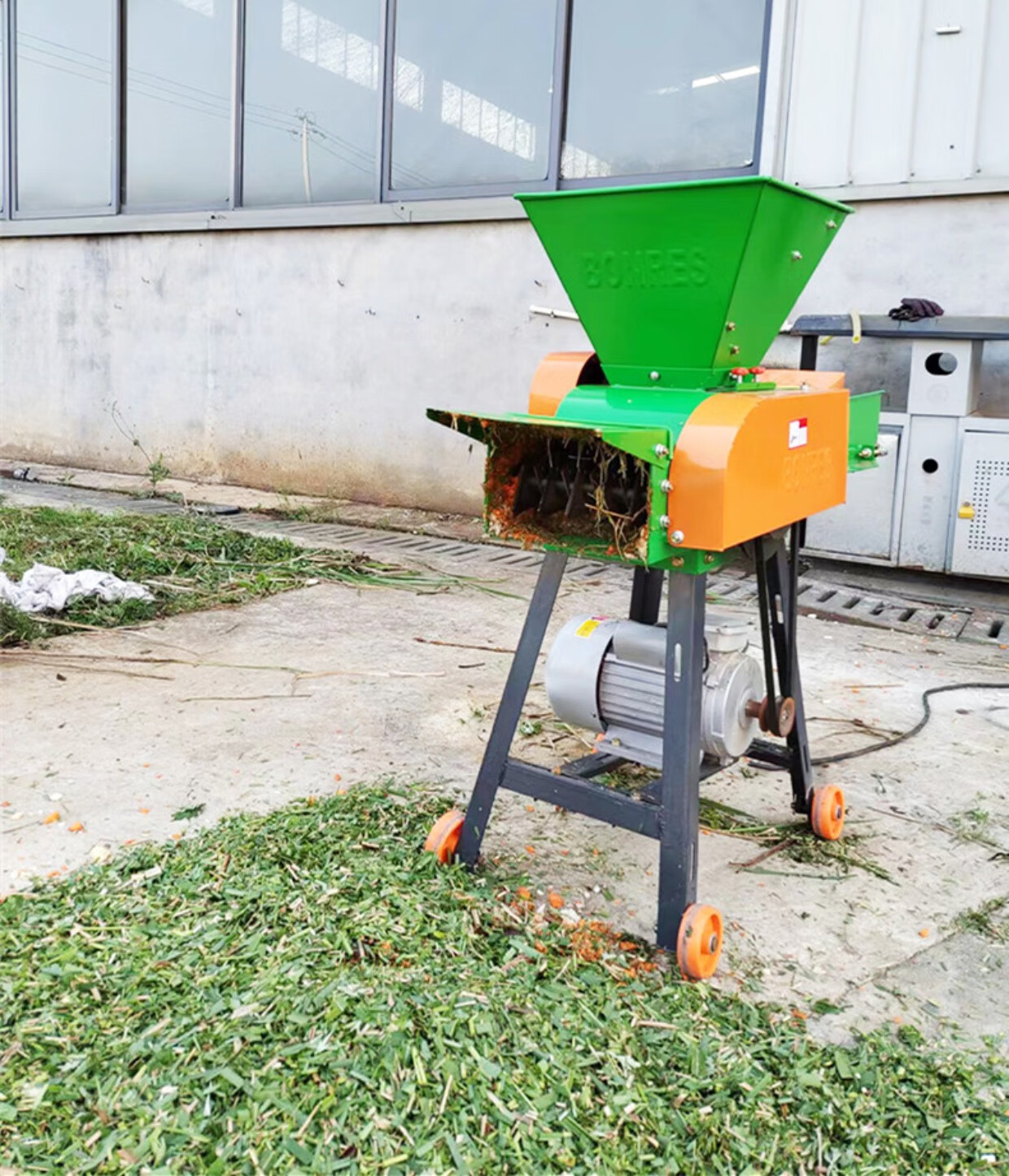 铡草机揉丝一体机家用切草机养殖秸秆粉碎机饲料打草喂牛羊碎草机 铡