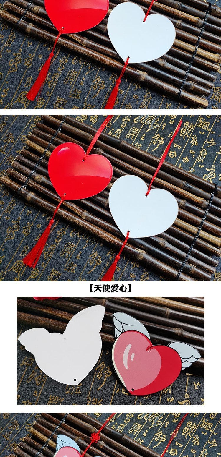 新年许愿树带绳吊卡树diy手工心愿卡片创意幼儿园悬挂喜庆小灯笼祝福