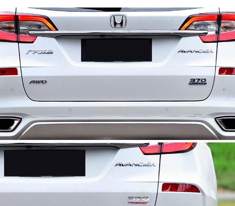 适用于urv冠道370awd车标turbo涡轮增压车身贴后尾标改装数字标志370