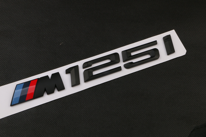 宝马黑色字标车标 宝马1系2系3系4系5系6系7系x1x3x4x5x6黑色车标 gt