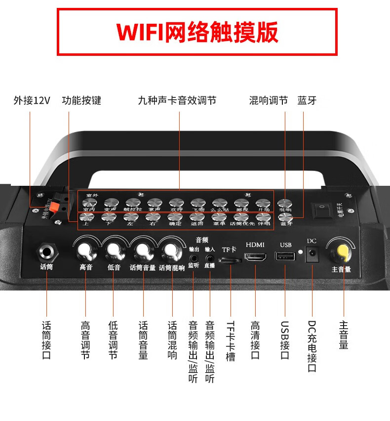 声卡连接功放示意图图片