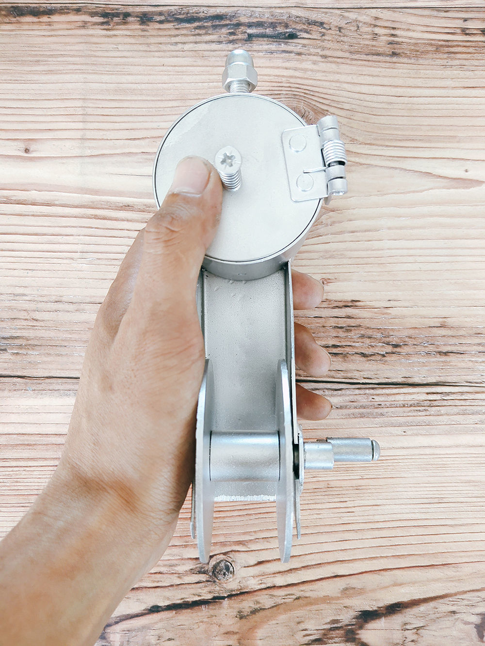 惠利得定制适用铁制墨斗放线墨斗木工墨斗装潢墨斗特别设计不脏手4s款