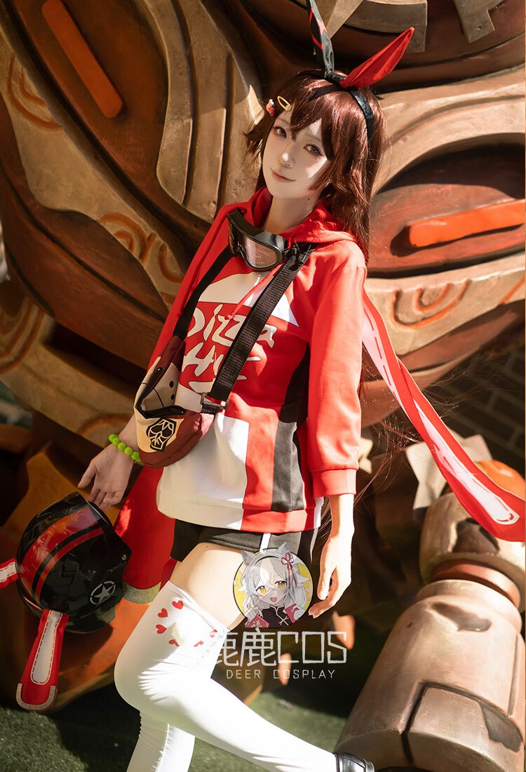 原神cos必胜客联名原神cos服优菈c服安柏cosplay游戏服装女尤拉 安柏c