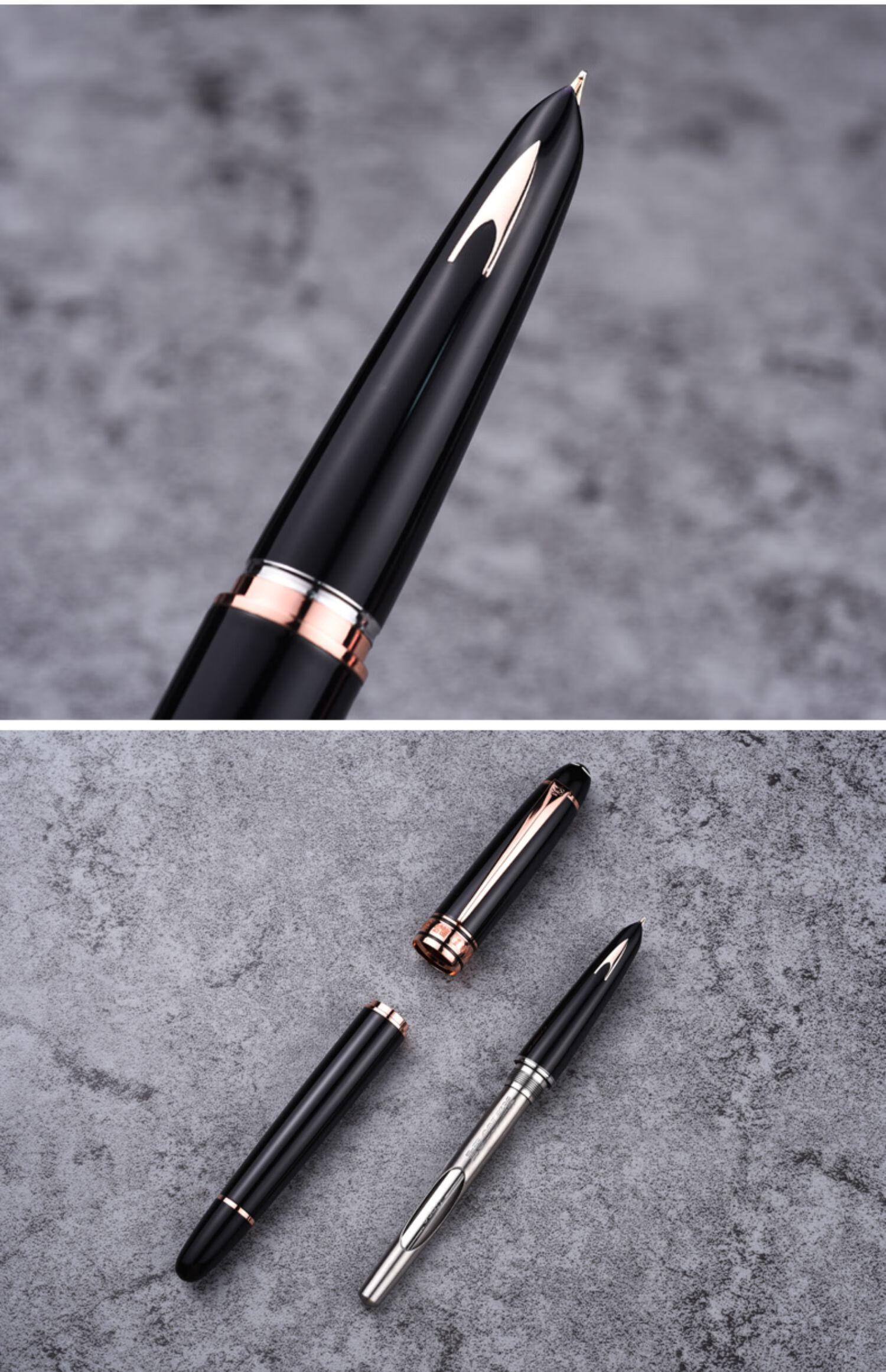 hero英雄钢笔经典100箭标14k金笔成人商务高档办公书写练字男女用送礼